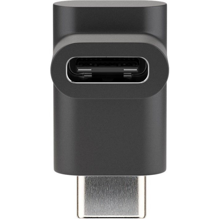 Goobay-adapter USB-C-forbindelse > USB-C-stik, 90° (sort)