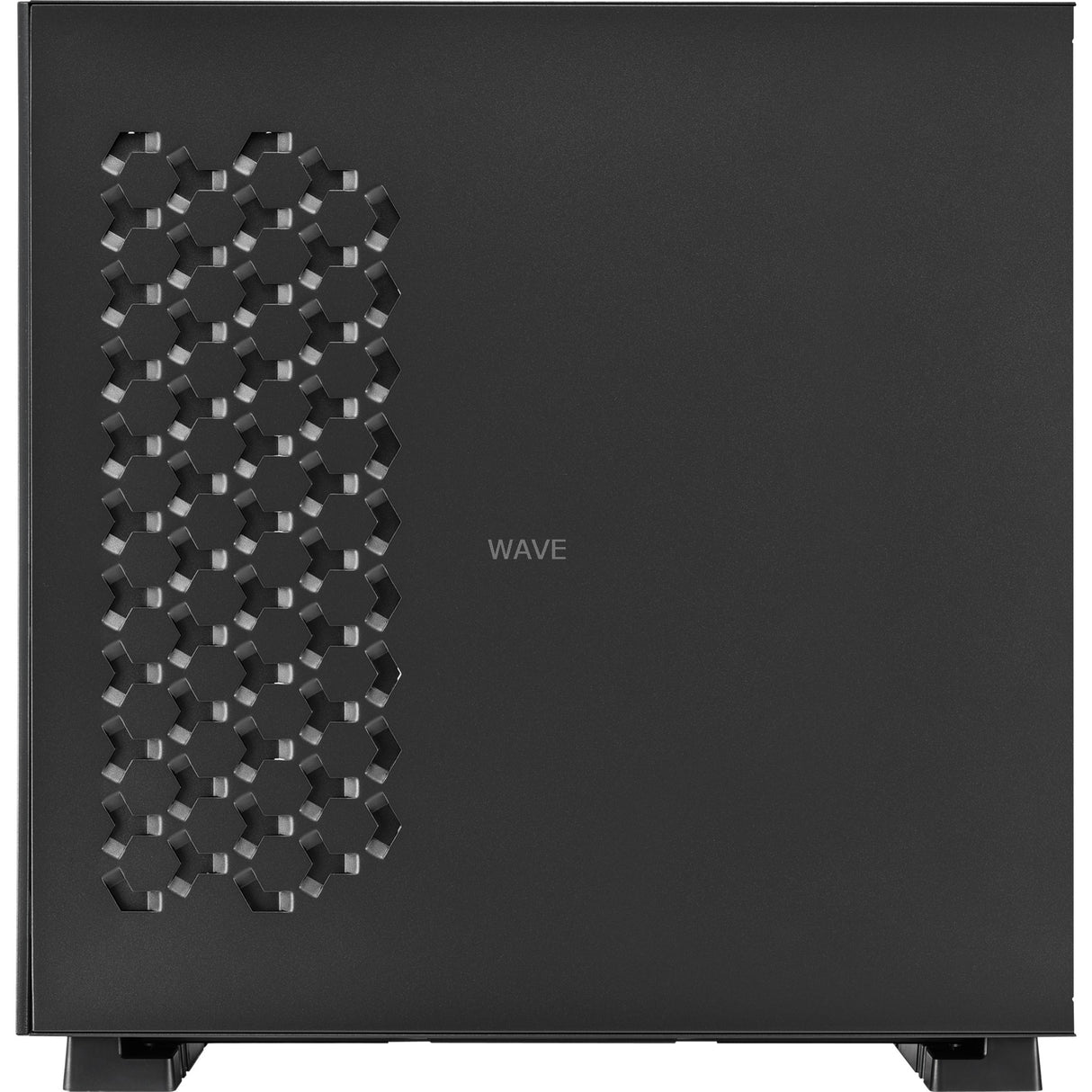 Sharkoon rgb midi tårnhus i rent stål (sort | 2x usb-a | rgb | vindue)