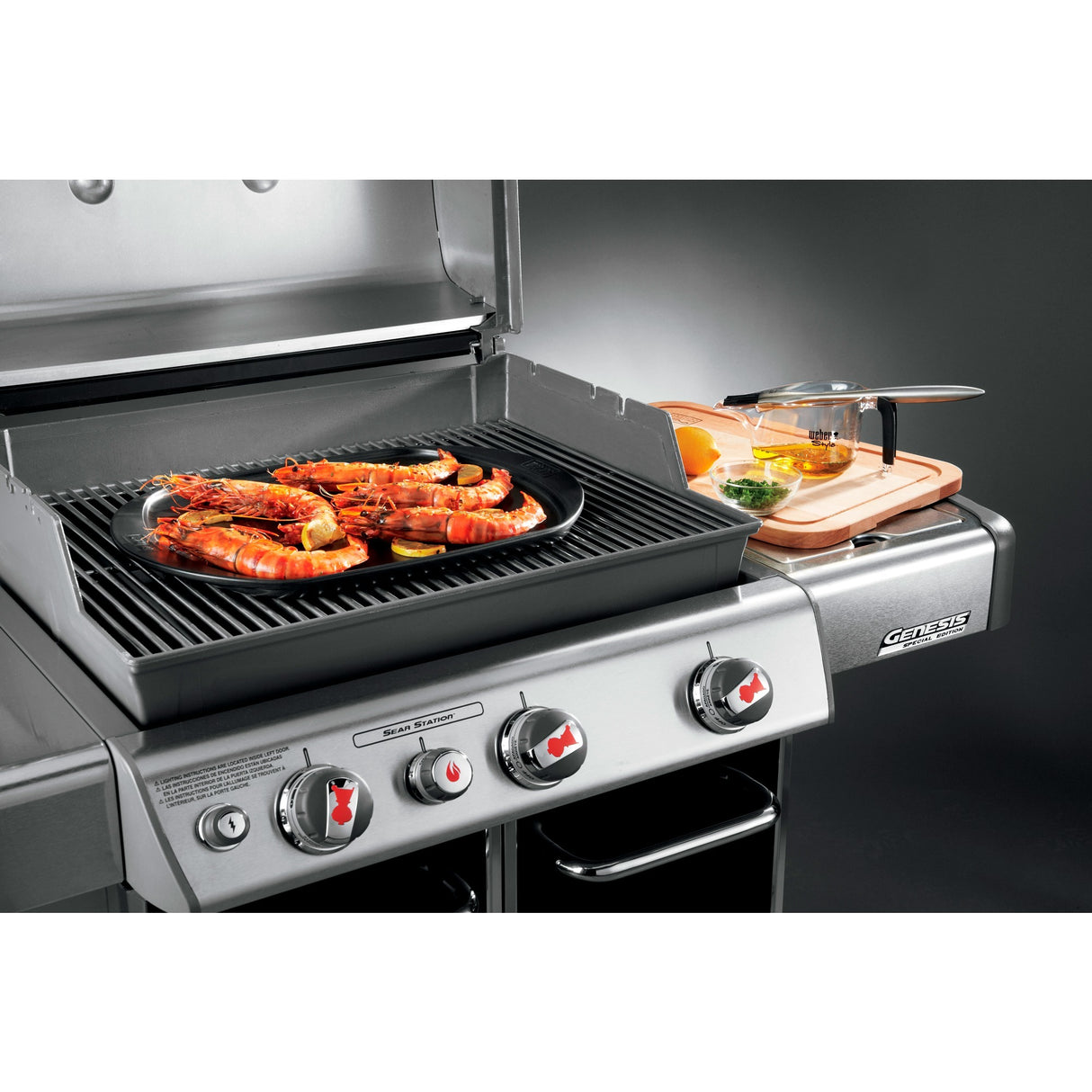 Weber bageplade grillplade (49 x 35 cm)