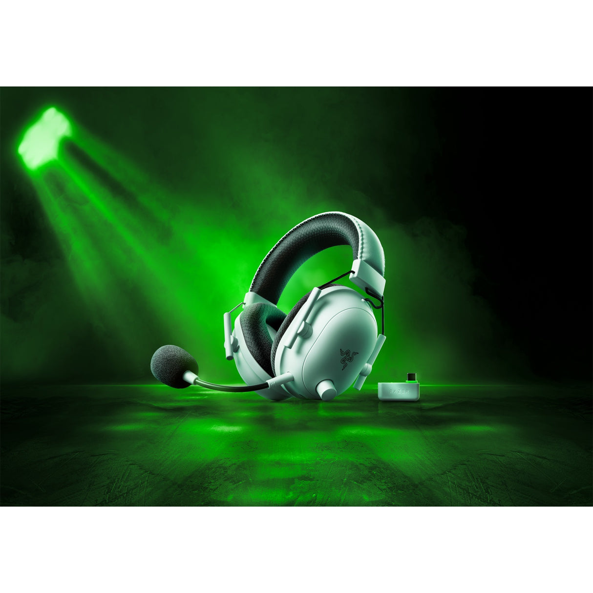 Razer Blackshark V2 Pro til Xbox Over-Ear Gaming Headset (Hvid, PC, Xbox Series X|S, Xbox One, PS4)