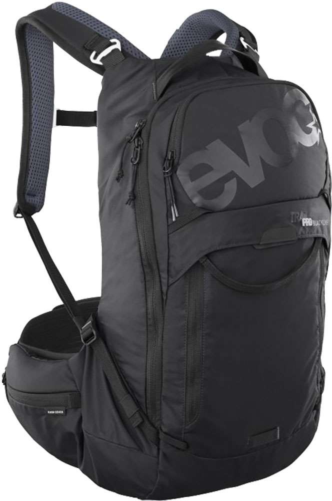 Evoc trail pro blackline 16l - beskytter rygsæk