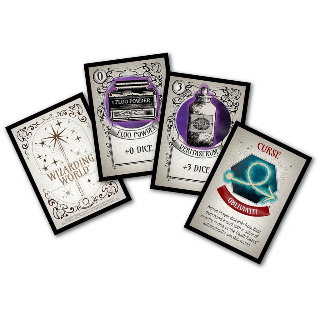 European Player Network Harry Potter: Unmask the Death Eaters brætspil (engelsk, 3 - 8 spillere, 60 minutter, fra 11 år)
