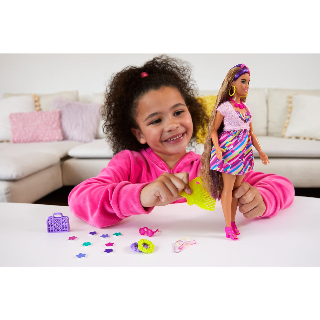 Barbie totally hair doll
