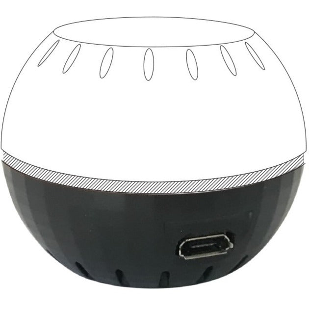 Shelly USB strømadapter til ht strømforsyningsenhed (sort)