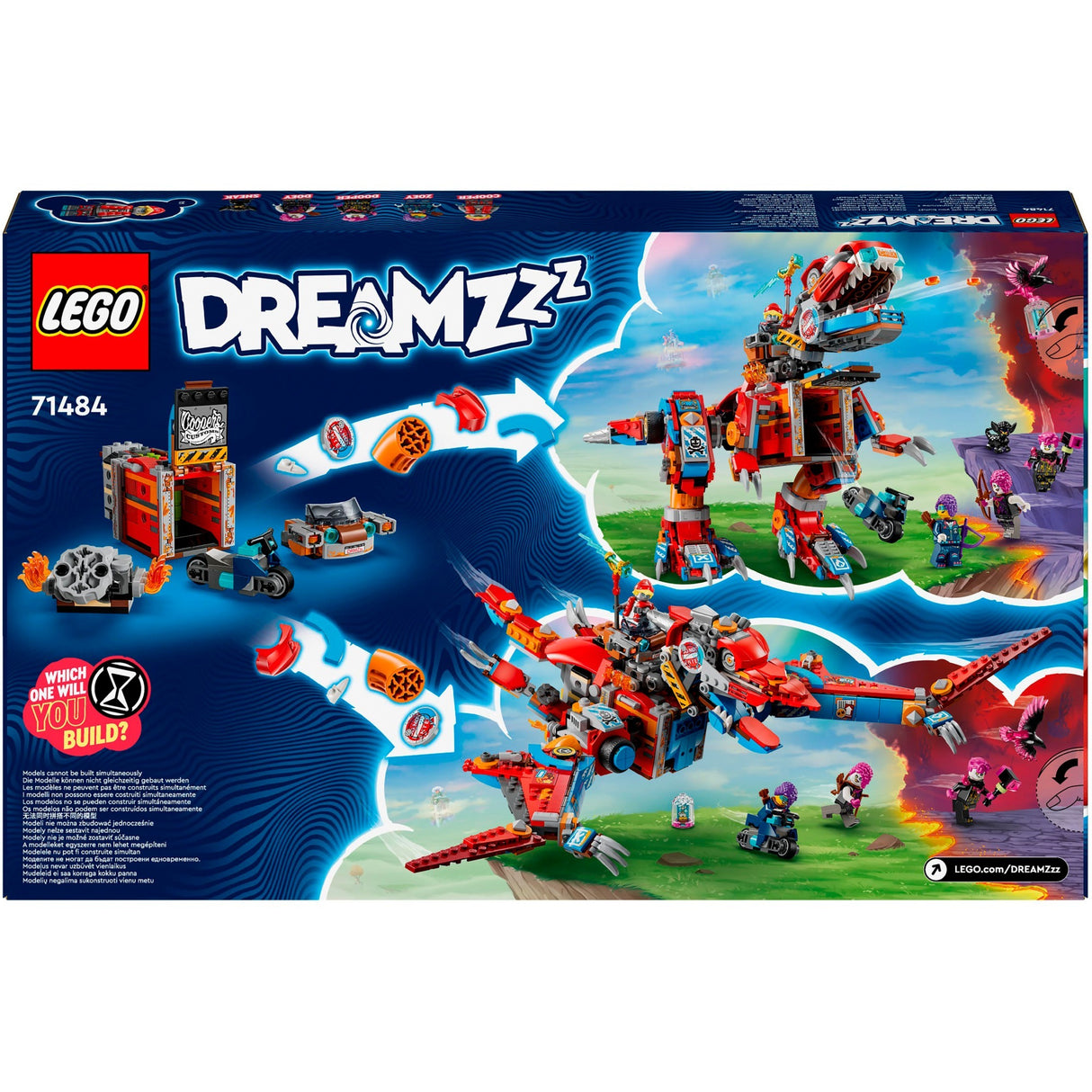 Lego dreamzzz - coopers robot dinosaur c. rex byggelegetøj (71484)