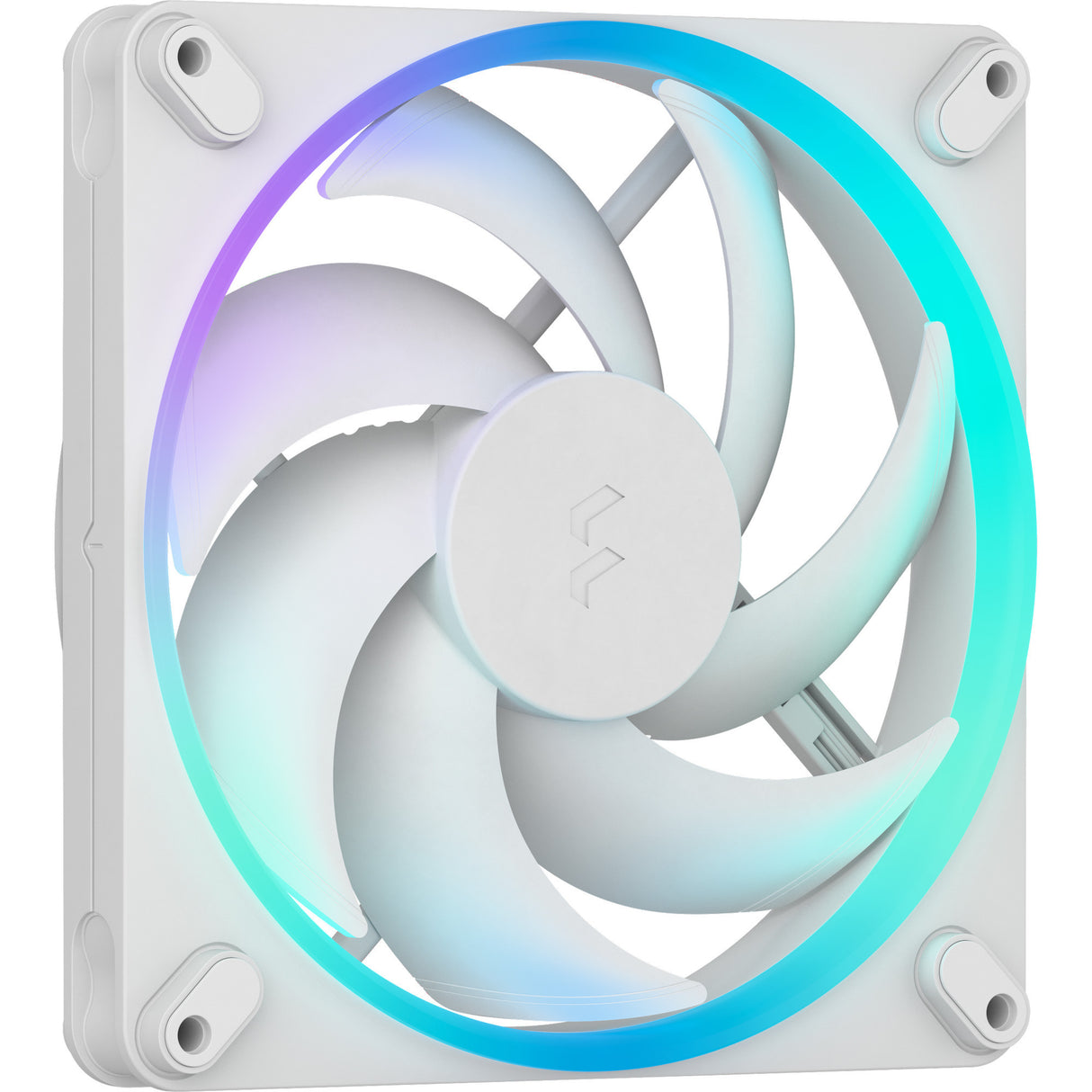 Fractal design momentum 14 rgb kabinet blæser (hvid, 140 x 140 x 25 mm, pwm)