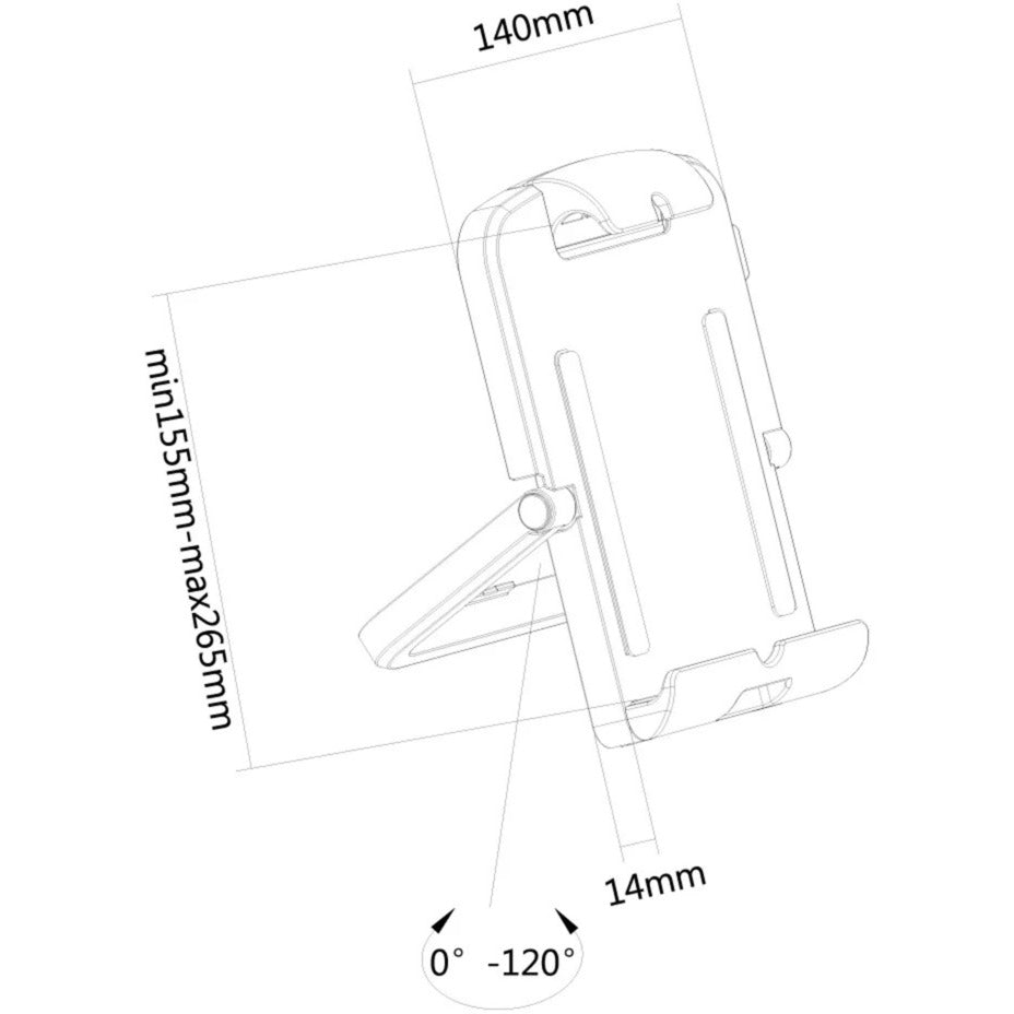 Neomounts tablet-un200white tabletstøttestativ (hvid)