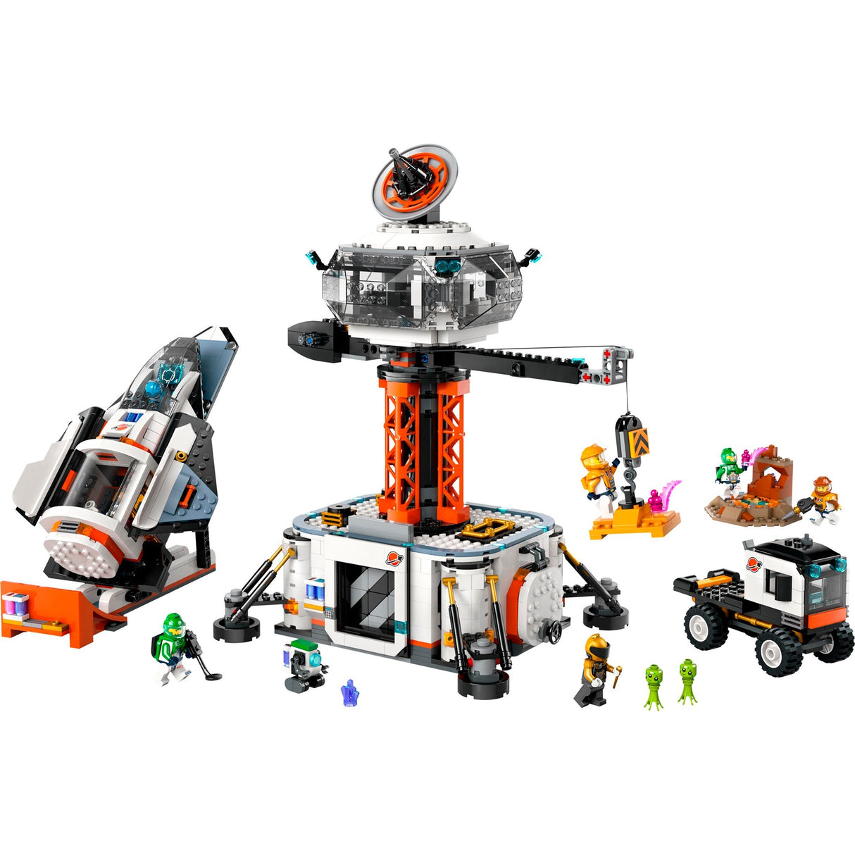 Lego City - rumbase og raketaffyringspude byggelegetøj (60434)
