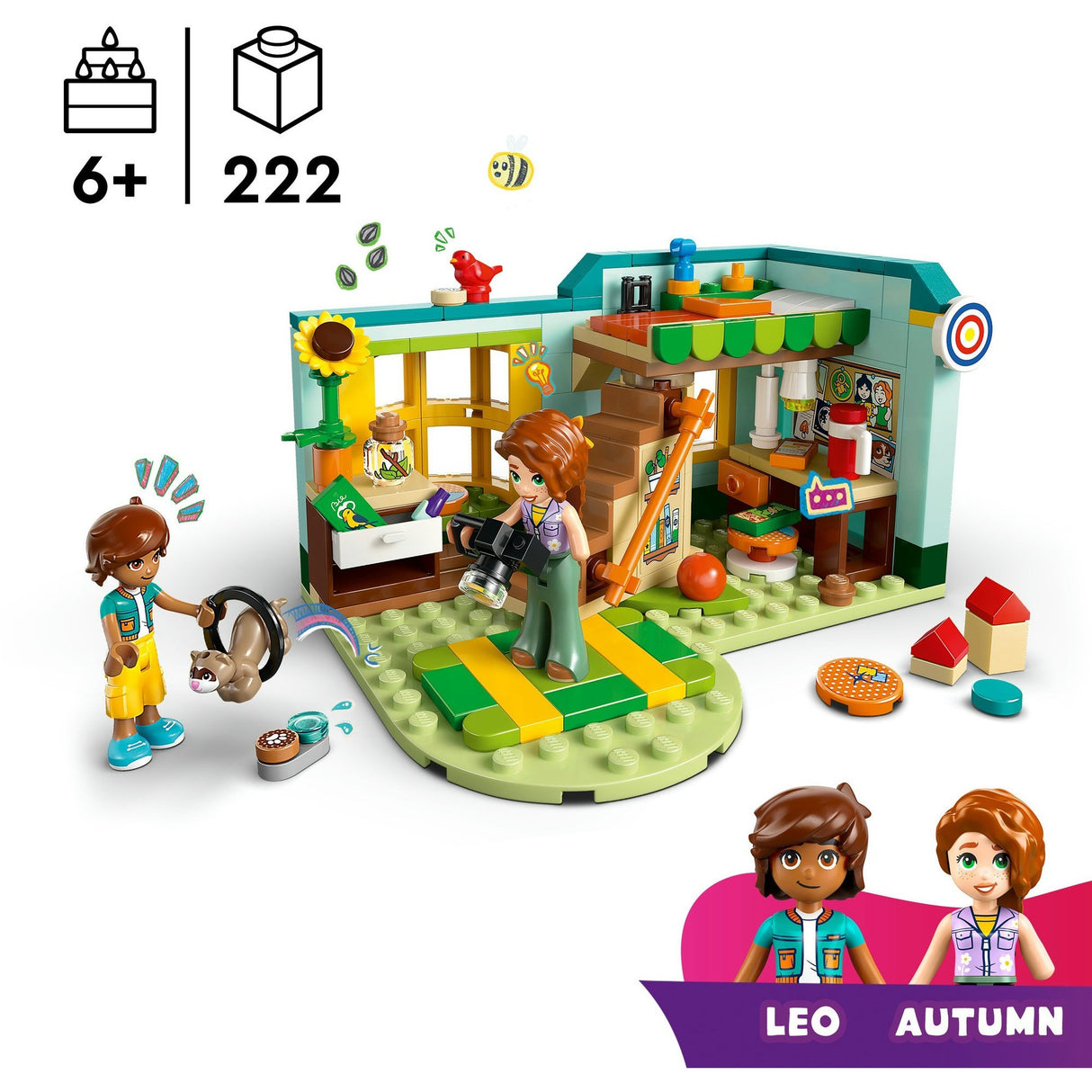 Lego friends - efterårets værelseskonstruktionslegetøj (42646)