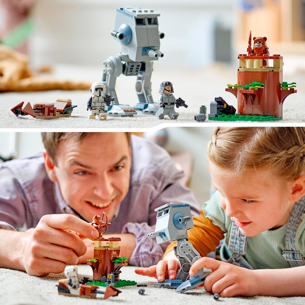 Lego star wars - at-st byggelegetøj (75332)