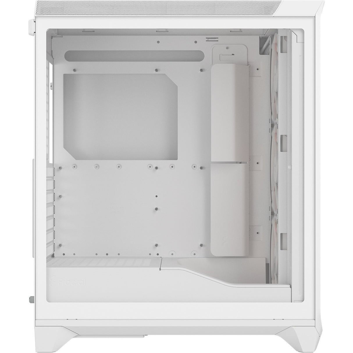 Fractal design meshify 3 rgb midi tårnhus (hvid | 2x usb-a | 1x usb-c | rgb | hærdet glas)