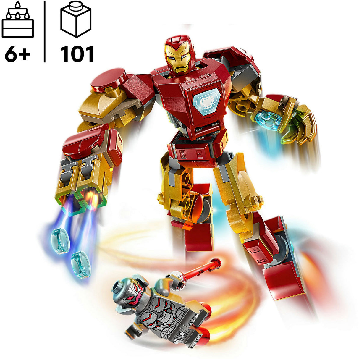 Lego® marvel iron man mech vs. Ultron legesæt - 76307