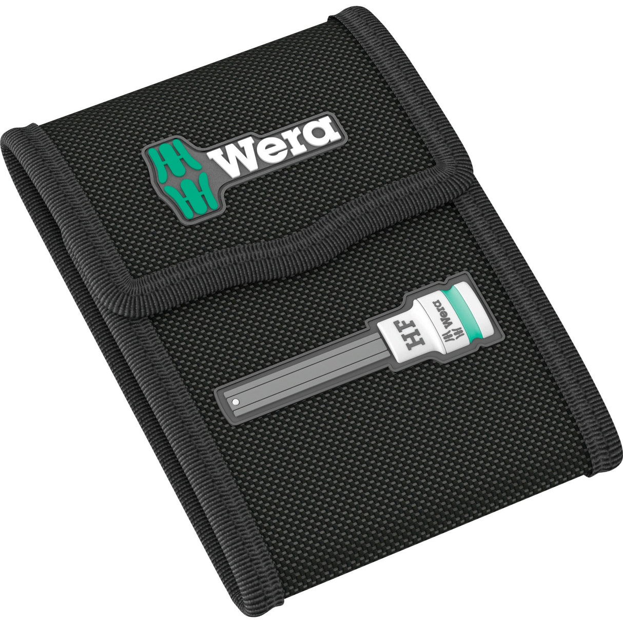 Wera 8740 a hf 1 zyklop bit topnøglesæt (sort sølv, 5-delt, med holdefunktion, 1 4-drev)