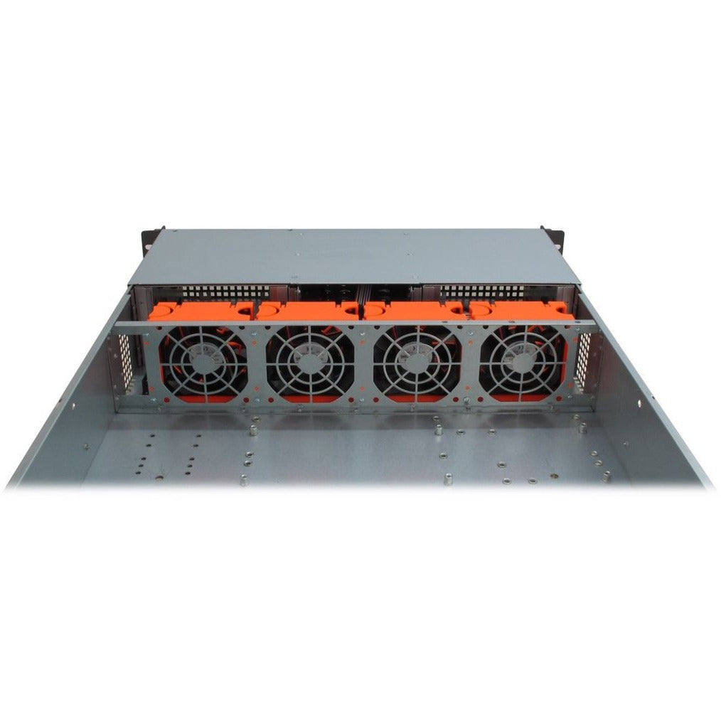 Inter-tech ipc 2u-20255 rackhus (sort | 2x USB-A)