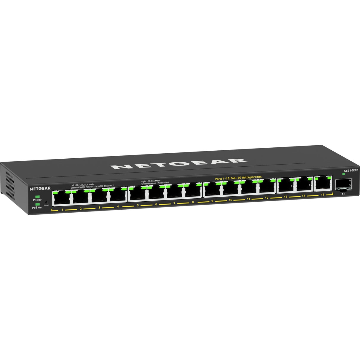 Netgear gs316epp switch (sort)