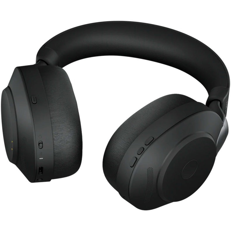 Jabra evolve2 85 over-ear headset (sort, microsoft teams, usb-c)
