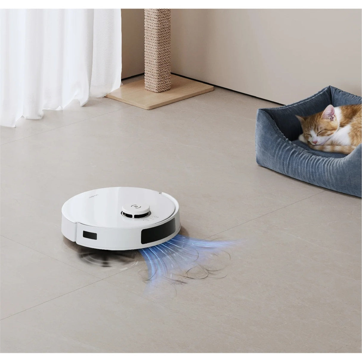 Ecovacs deebot n20 pro plus robotstøvsuger (hvid)