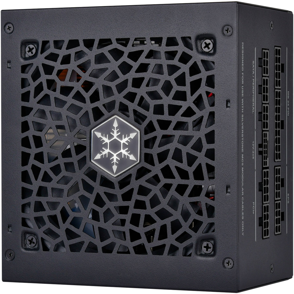 Silverstone da750r guld modulær 750 watt strømforsyning (sort, 4x pcie)