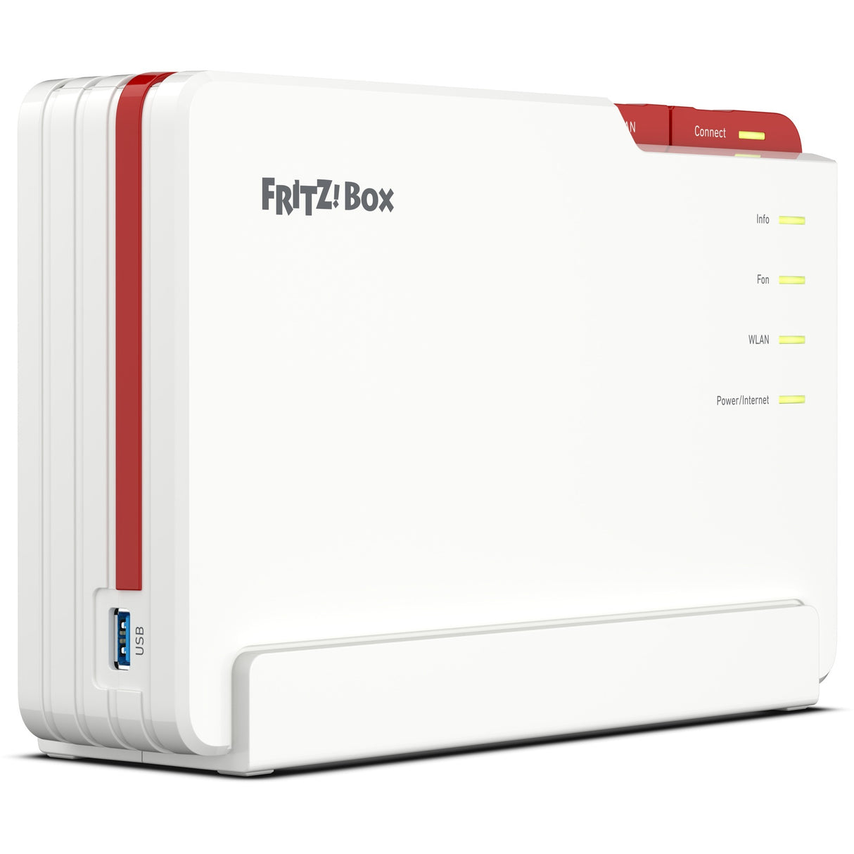 Fritz! box 5690 pro edition international router (hvid rød, mesh wi-fi)