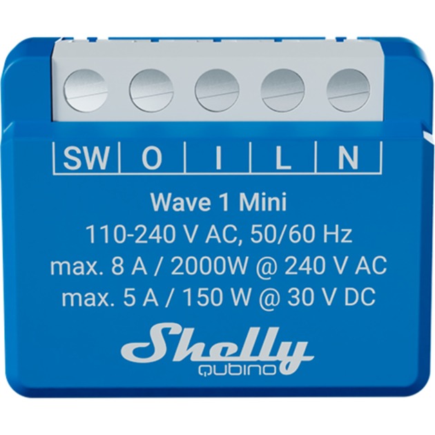 Shelly qubino wave 1 mini switch aktuator z-wave