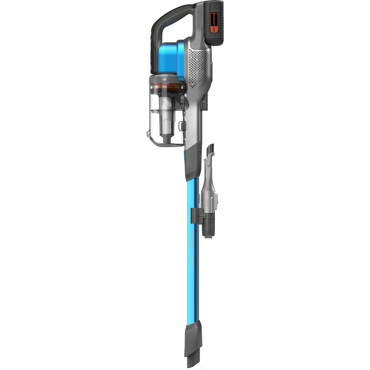 Black+decker 36v 4-i-1 stavstøvsuger (lyseblå grå)