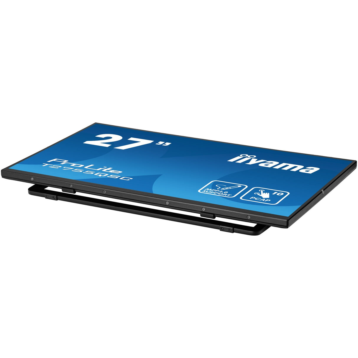Iiyama Prolite T2755QSC-B1 27 touchscreen-skærm (sort, HDMI, skærmport, 2x USB-A, USB-B)