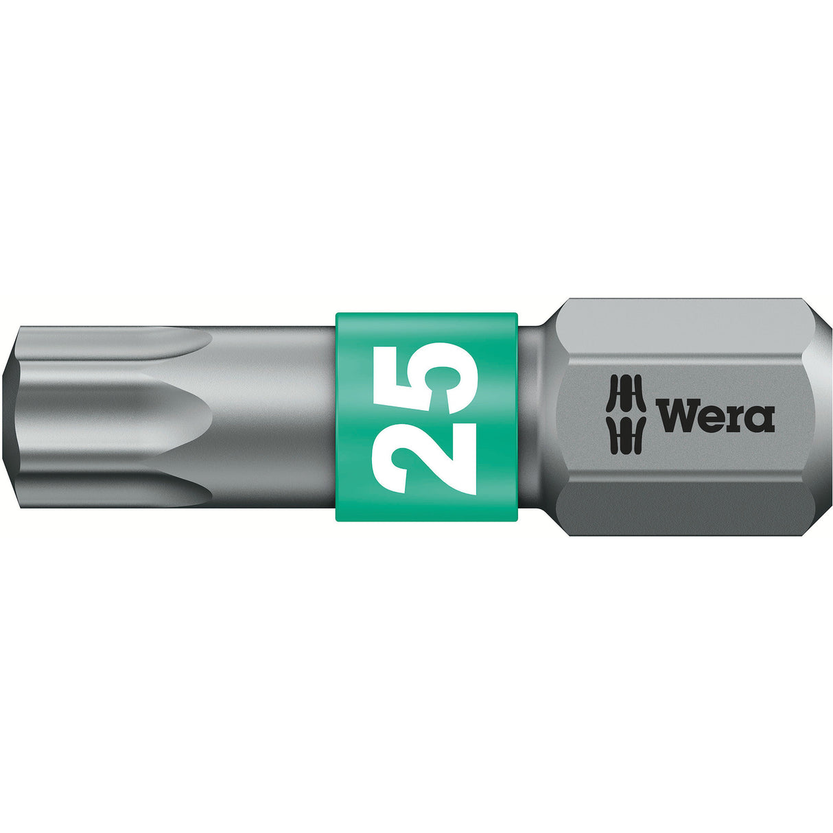 Wera kraftform kompakt 28 yard med etui, 6-delt bit sæt (sort grøn)
