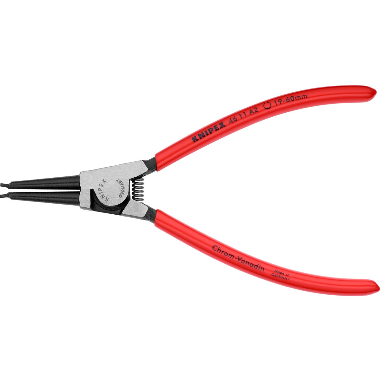 Knipex låseringstang sæt 001956 (rød sort, 4-delt)