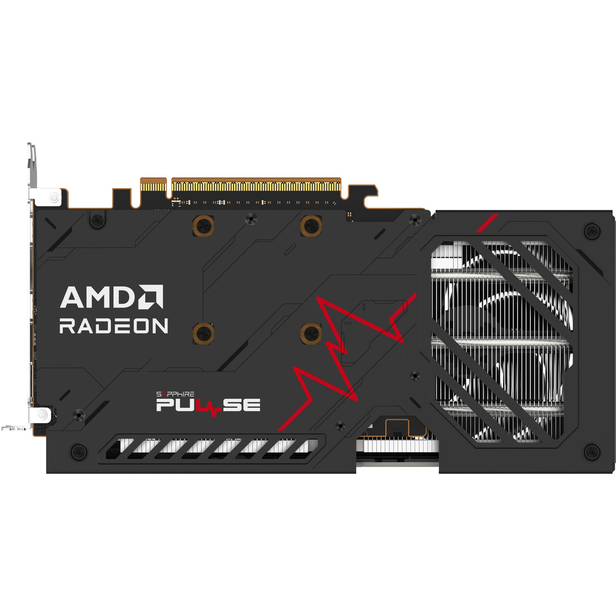 Sapphire Radeon RX 9060 XT Pulse 8GB grafikkort (1x Display Port, 2x HDMI)