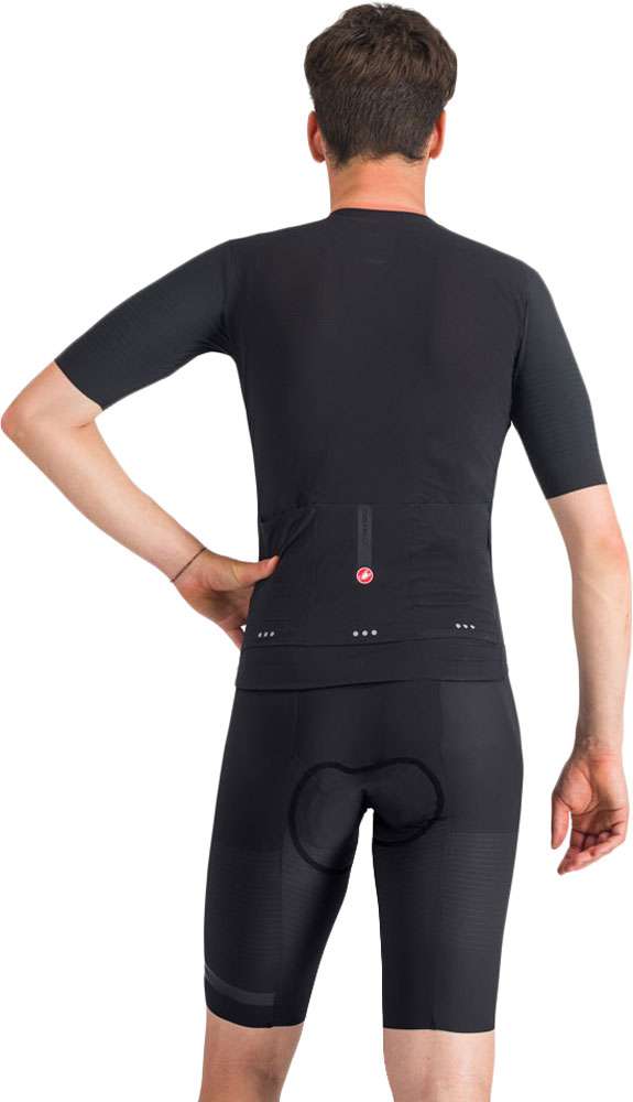 Castelli premio evo - bib-shorts med pude