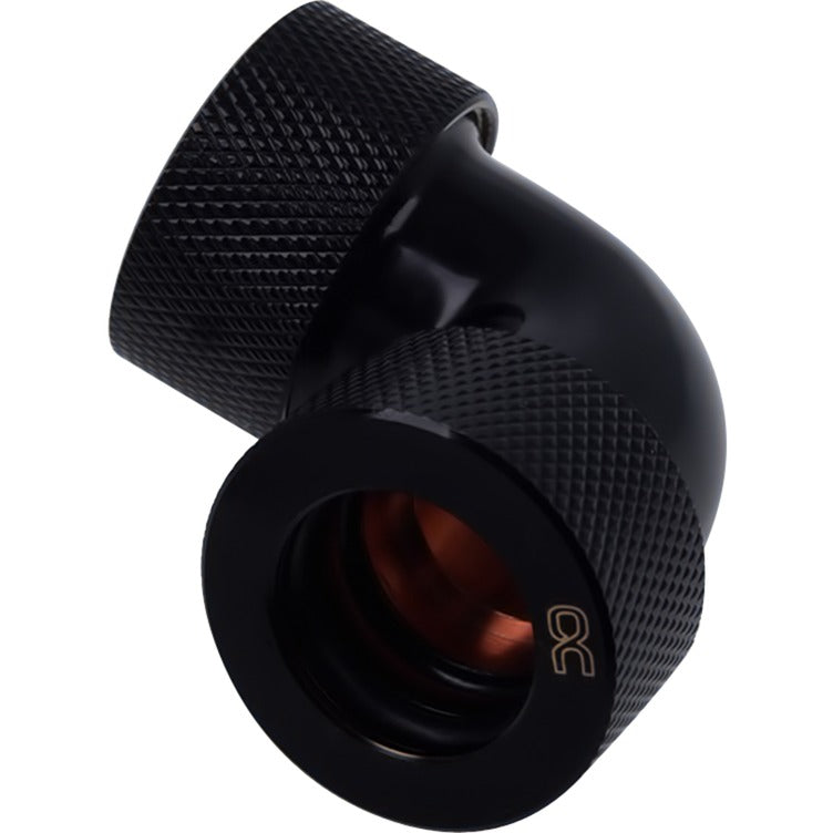 Alphacool eiszapfen 16mm HT fitting L-stik 90° tilslutning (sort)