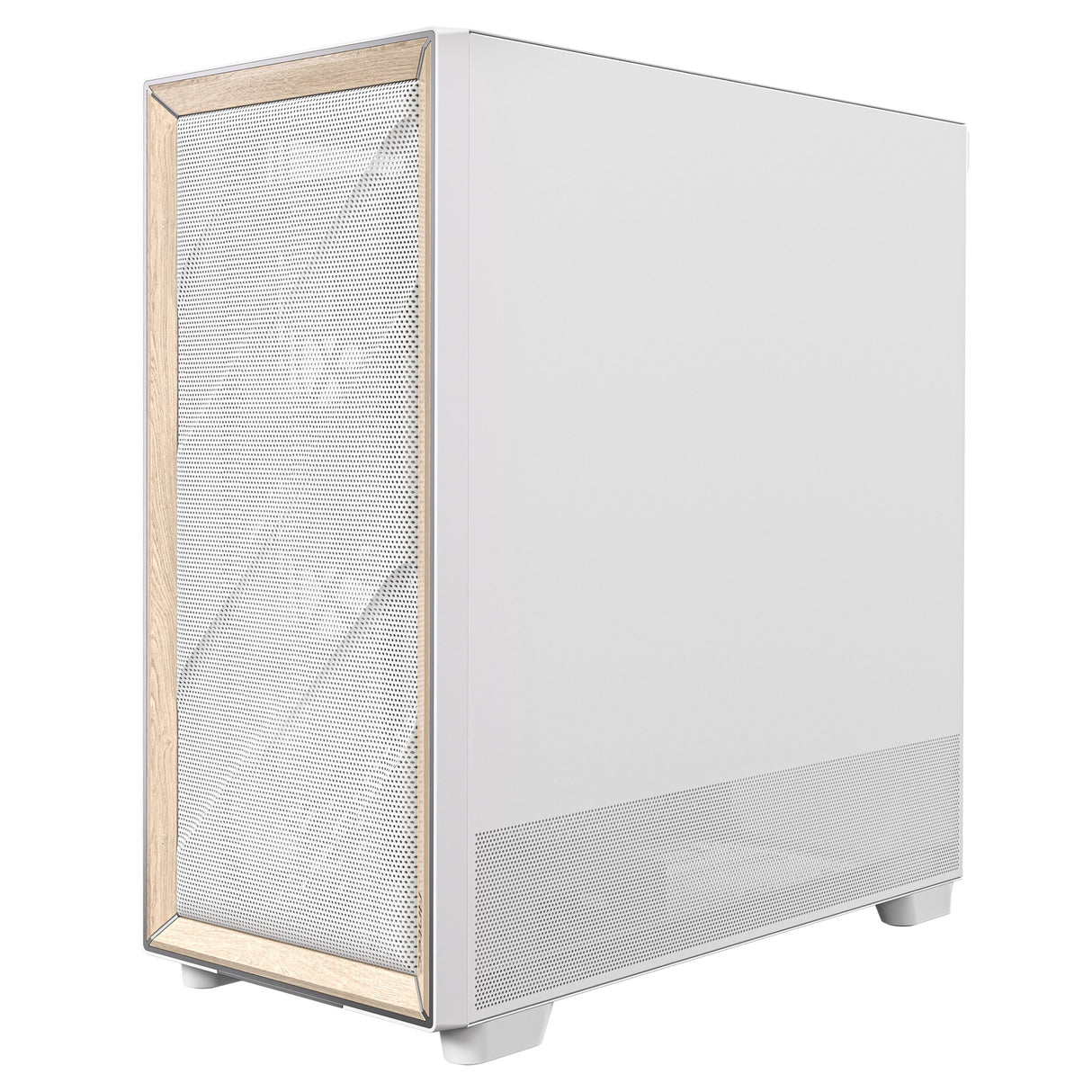 Antec flux midi tårnhus (hvid | 2x USB-A | 1x USB-C | hærdet glas)