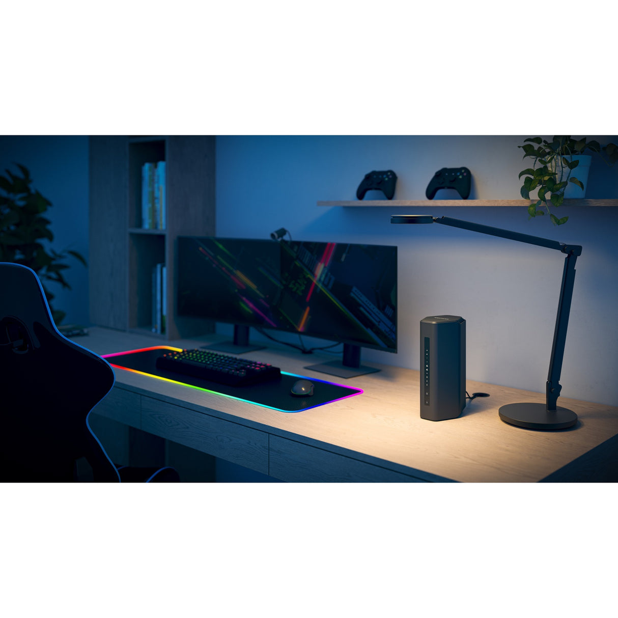Netgear nighthawk wifi 7 router rs300 (sort)