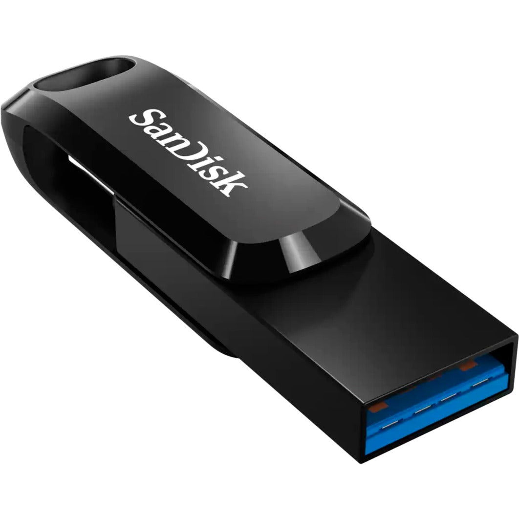 Sandisk ultra dual drive go 512 GB USB-stick (sort, USB-A 3.2 (5 Gbit s), USB-C 3.2 (5 Gbit s))