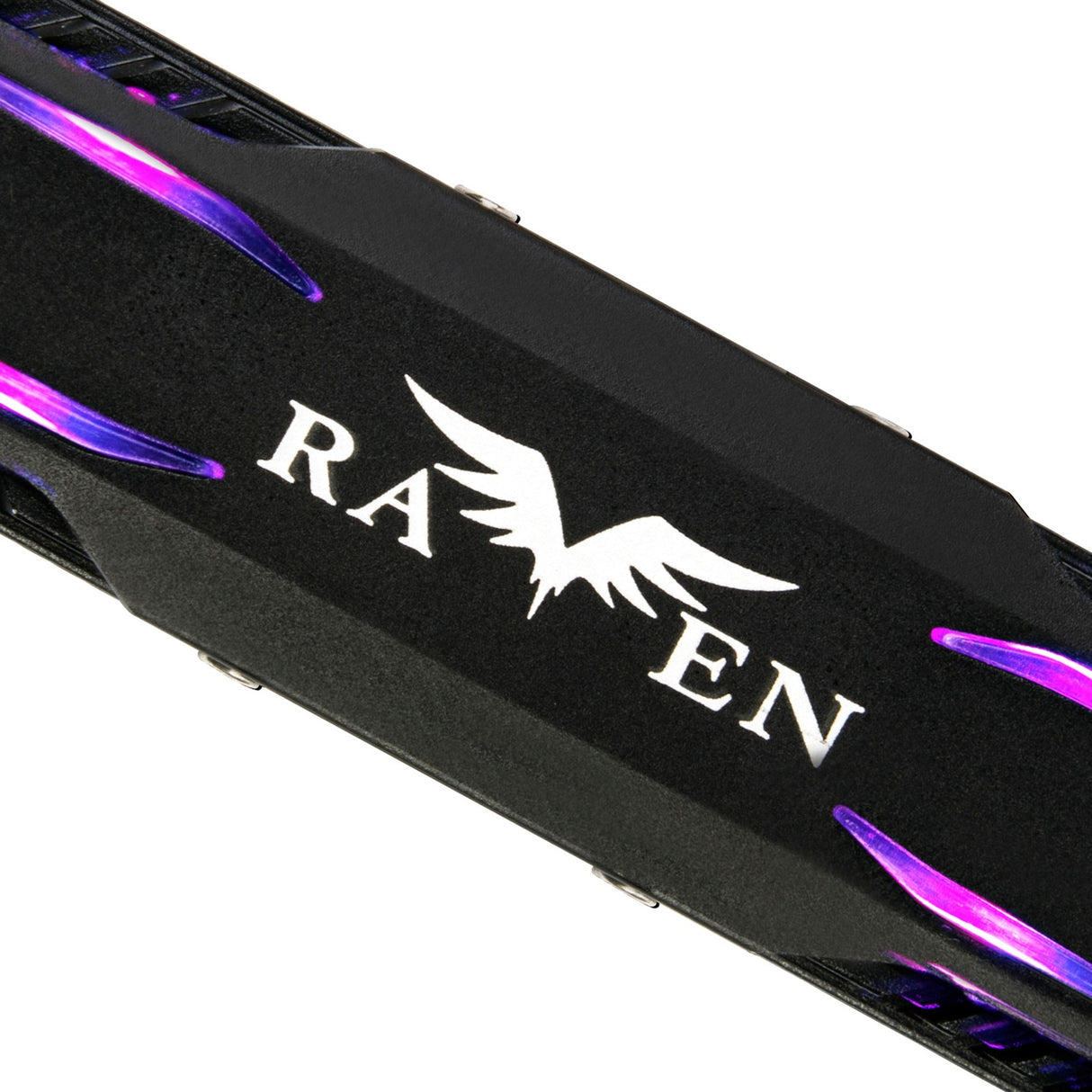 Silverstone TP03-ARGB heatsink (sort, velegnet til m.2 2280 SSD)