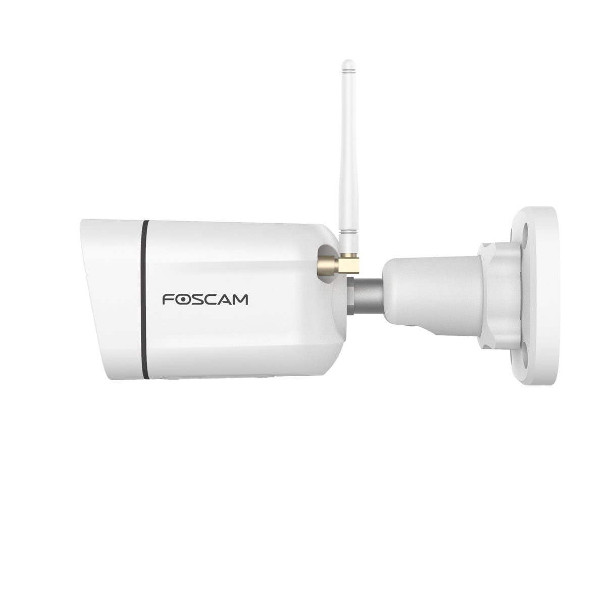 Foscam v8p, 4k 8mp dual-band wifi sikkerhedskamera (hvid, med lyd- og lysalarm)
