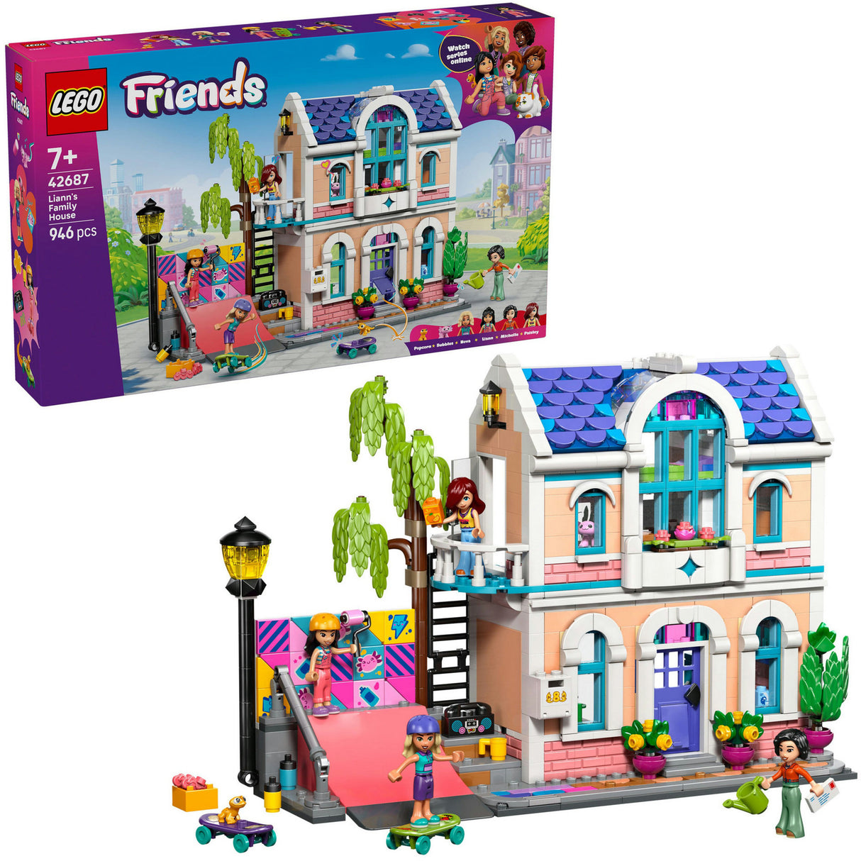 Lego venner - lianns hus byggelegetøj (42687)