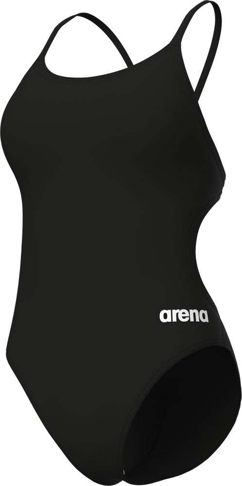 Arena solid med snørebånd - badedragt til kvinder