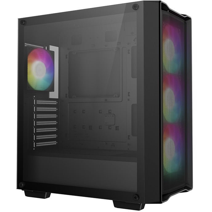 Deepcool CC560 Mesh V2 Midi Tower-hus (sort | 2x USB-A | RGB | Vindue)