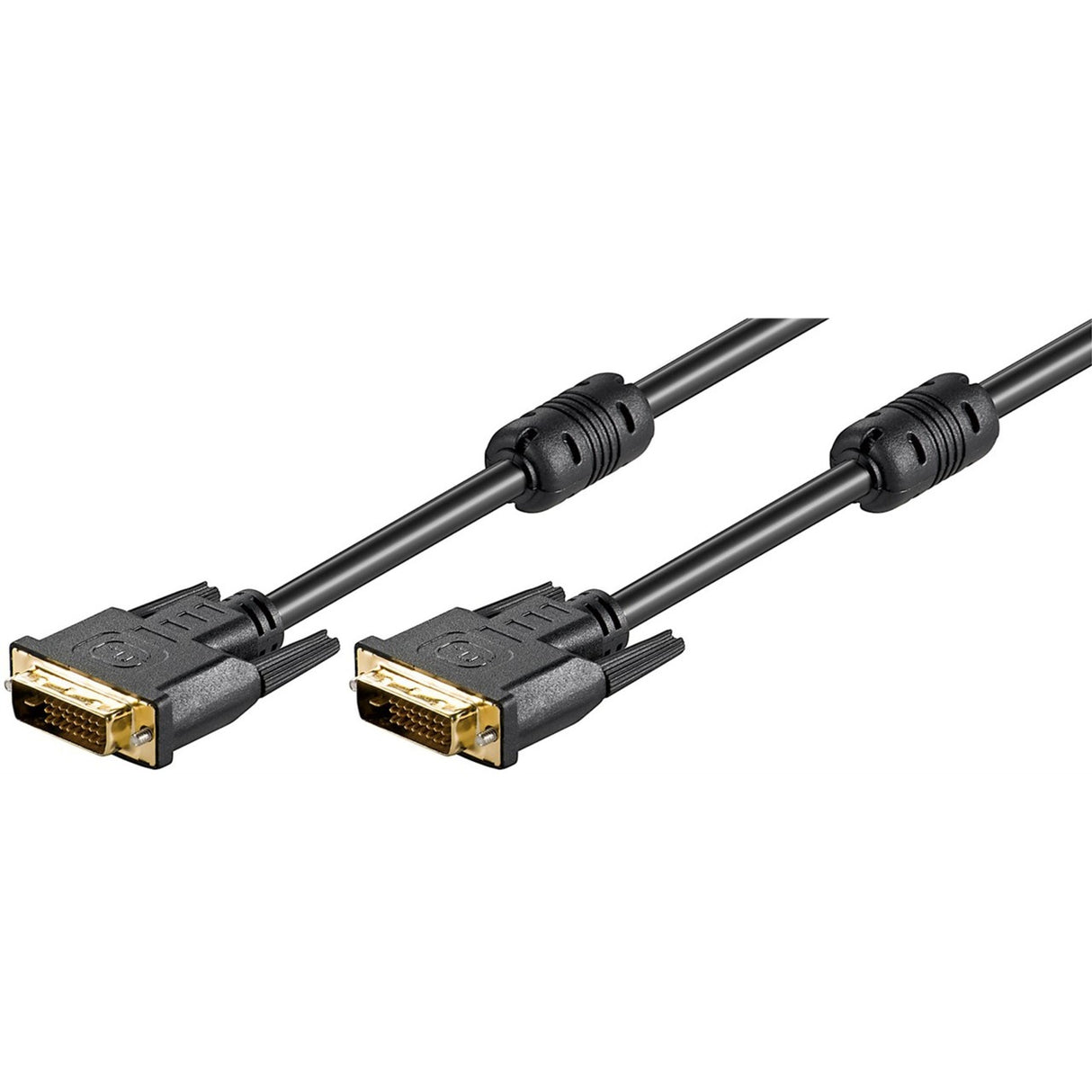 Goobay DVI-D kabel (sort, 10 meter)