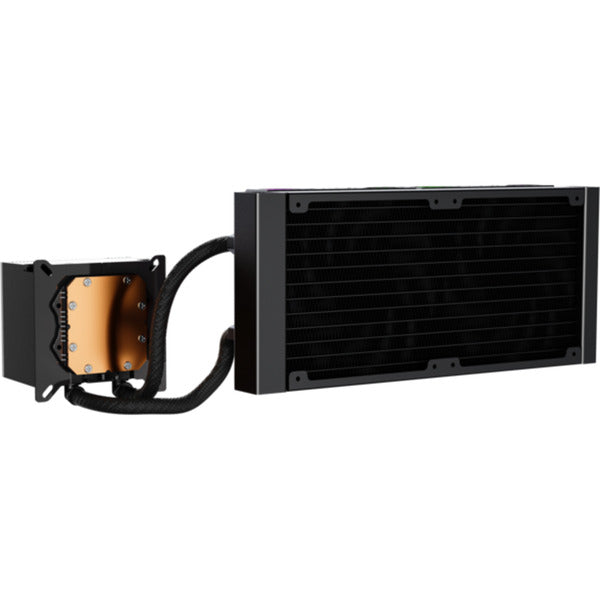 Xyz pc gear hydroview aio 240 vandkøling (sort, argb, pwm)