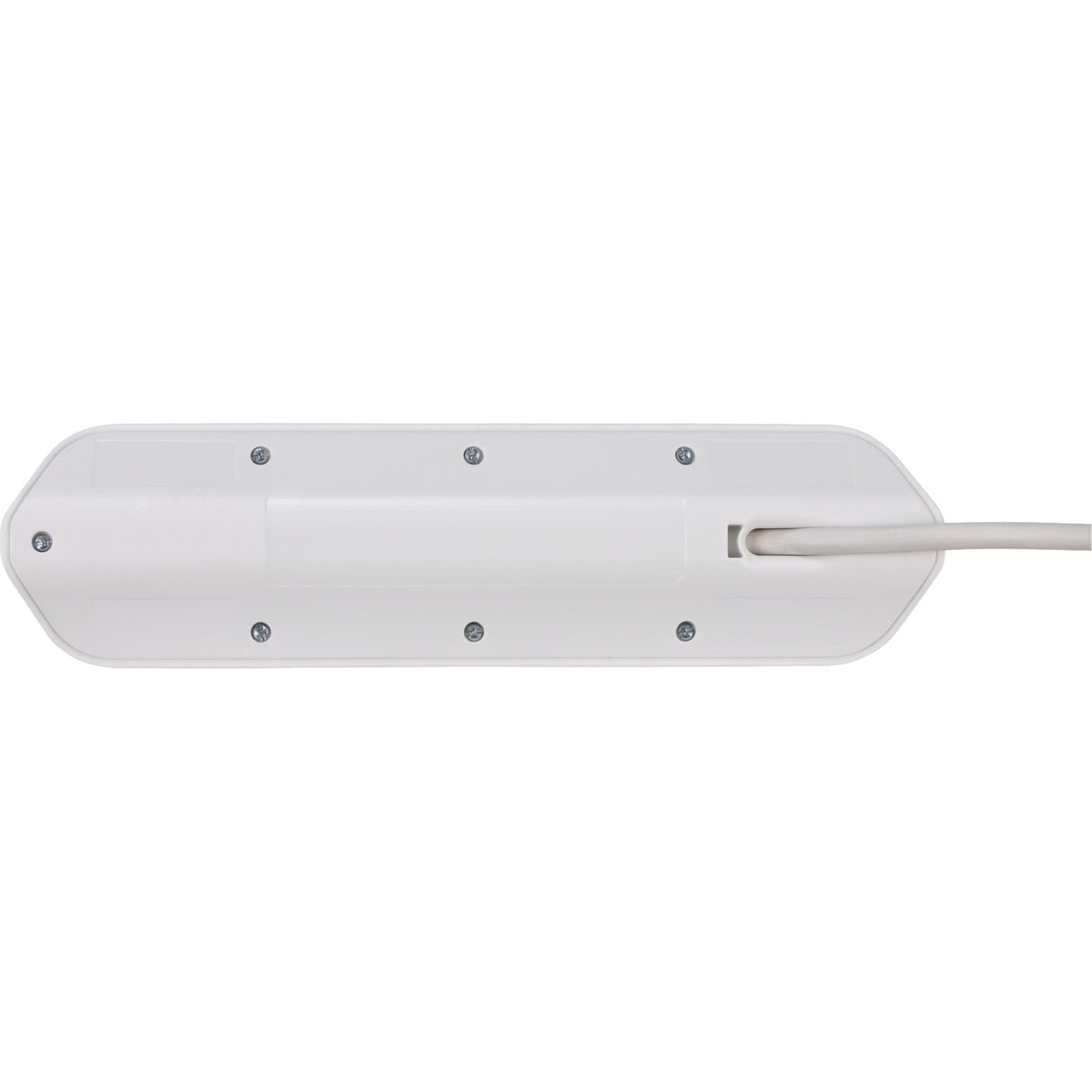 Brennerstuhl ®estilo hjørne tilslutningsboks med USB-opladningsfunktion 4-vejs 2x beskyttelsesstik 2x euro sølv hvid