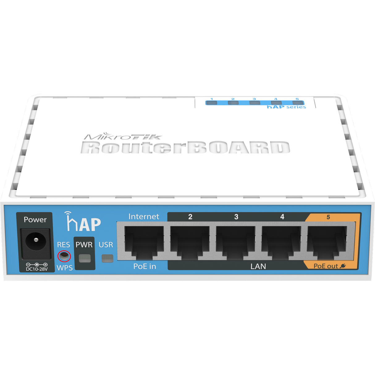 Mikrotik hap small home access point (rb951ui-2nd) (hvid, qualcomm qca9531 cpu, poe, wifi 4)