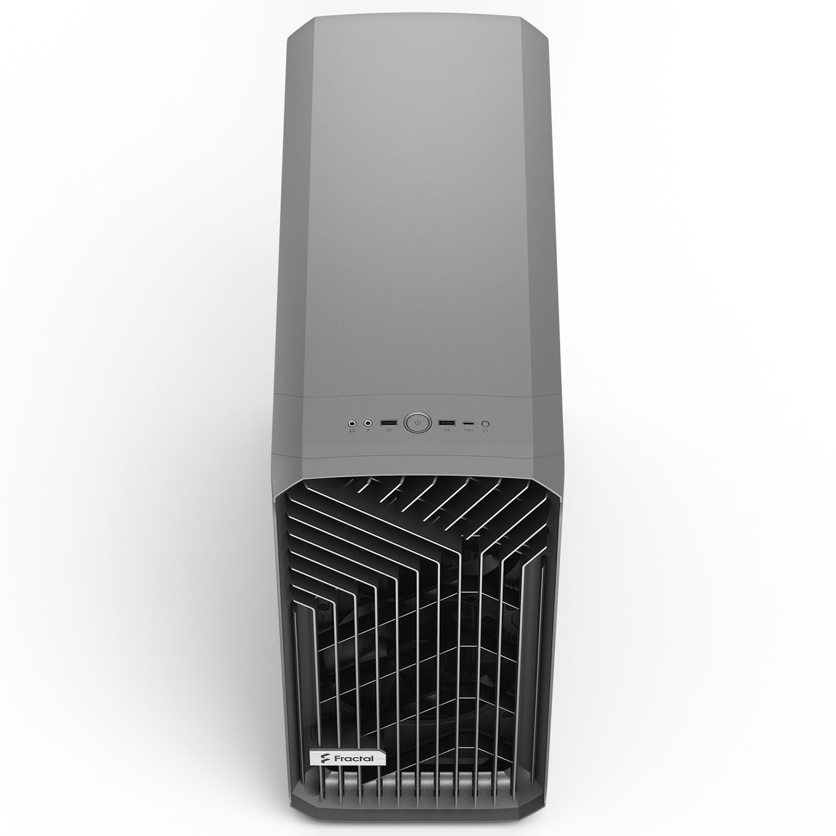 Fractal design torrent grå tg lys tonet midi tårnhus (grå | 2x USB-A | 1x USB-C | hærdet glas)