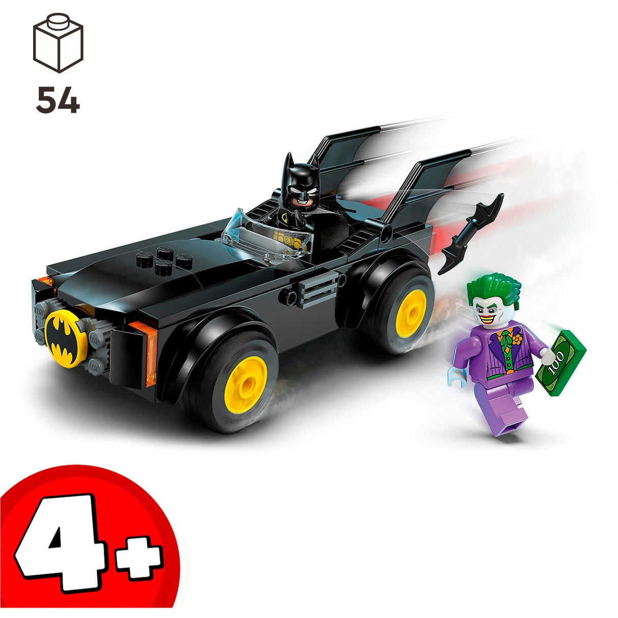 Lego DC Super Heroes - Batmobile Chase: Batman vs. jokeren byggelegetøj (76264)