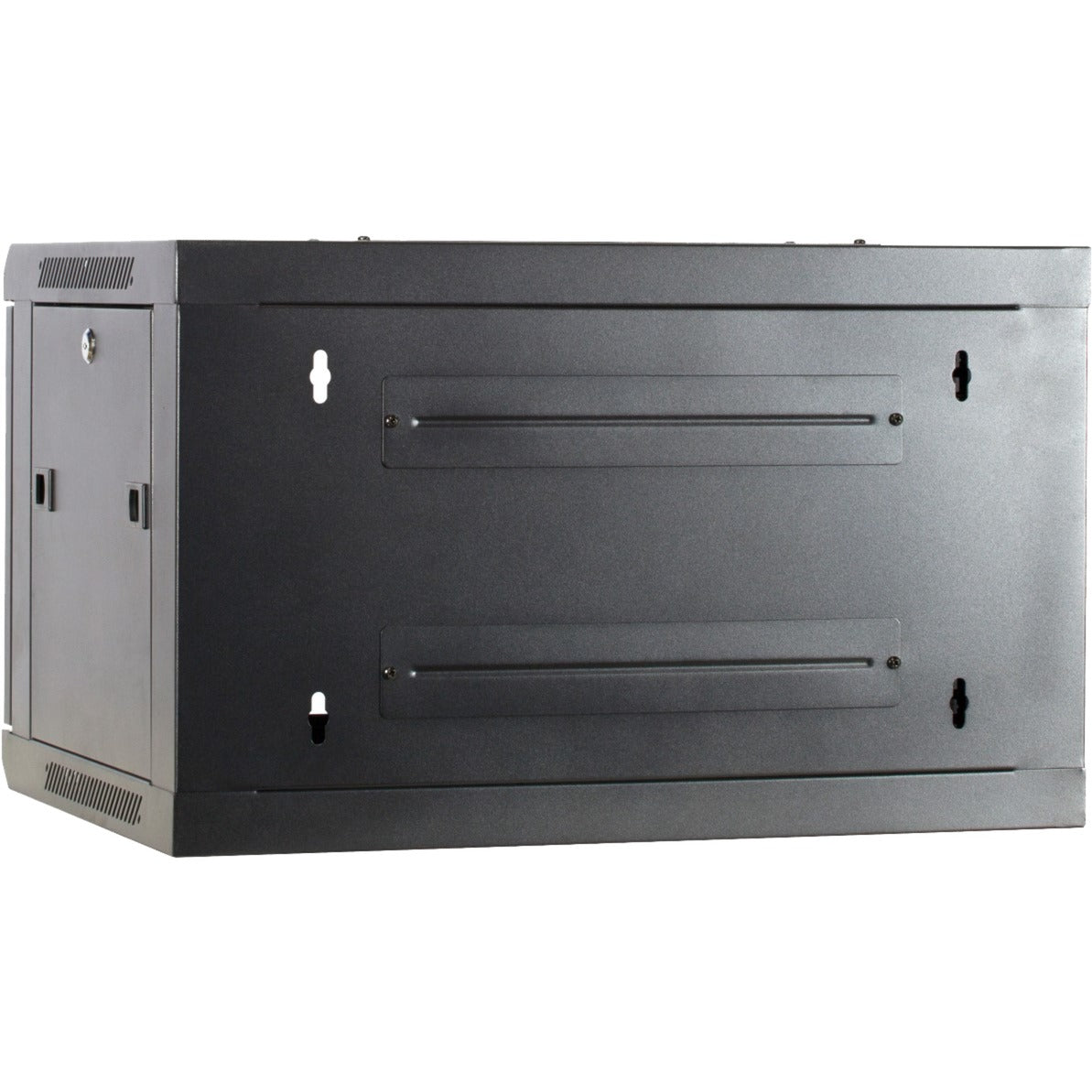 Dsi 6u vægskab med glaslåge - ds6406 serverrack (sort, 600 x 450 x 368 mm)