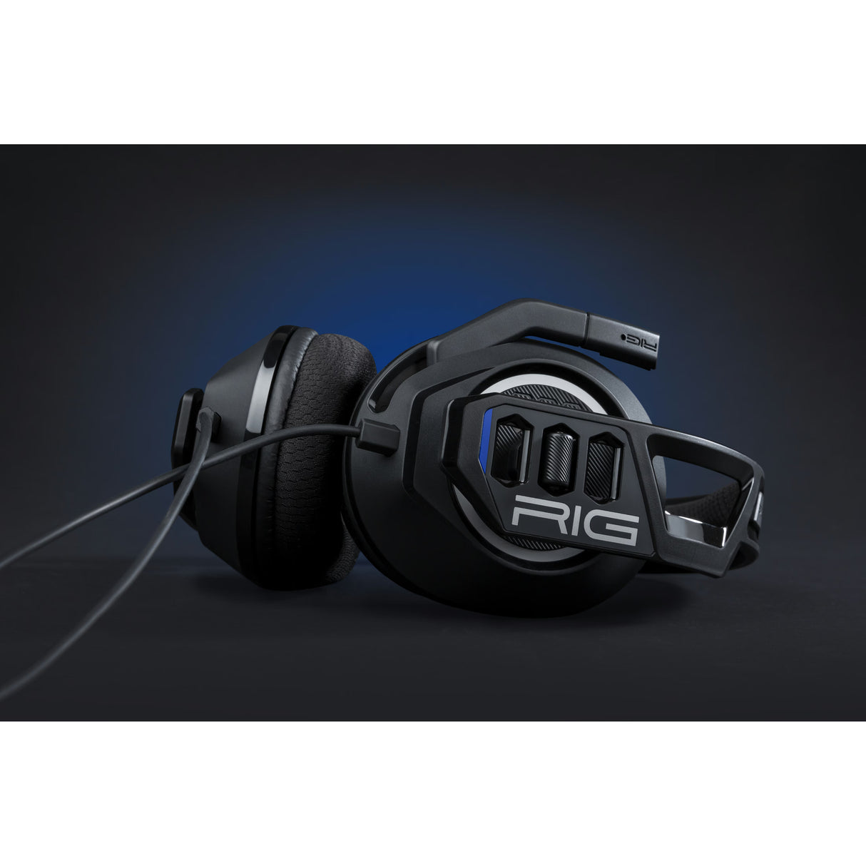 Nacon rig 300 pro hs over-ear gaming headset (sort, playstation 4, playstation 5, xbox, nintendo switch, pc)