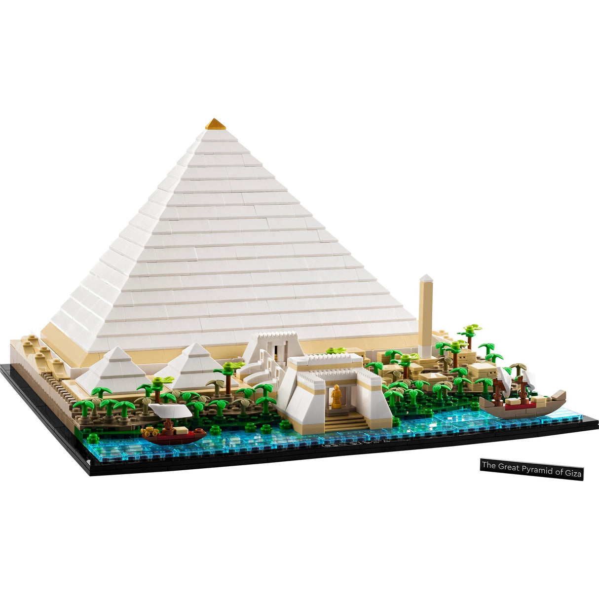 Lego arkitektur - stor pyramide af giza byggelegetøj (21058)