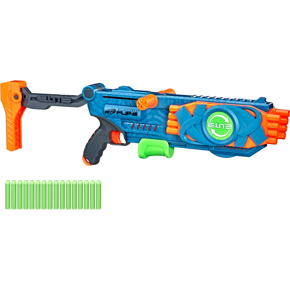 Hasbro Nerf Elite 2.0 Flip Shots Flip-16 Nerf Gun