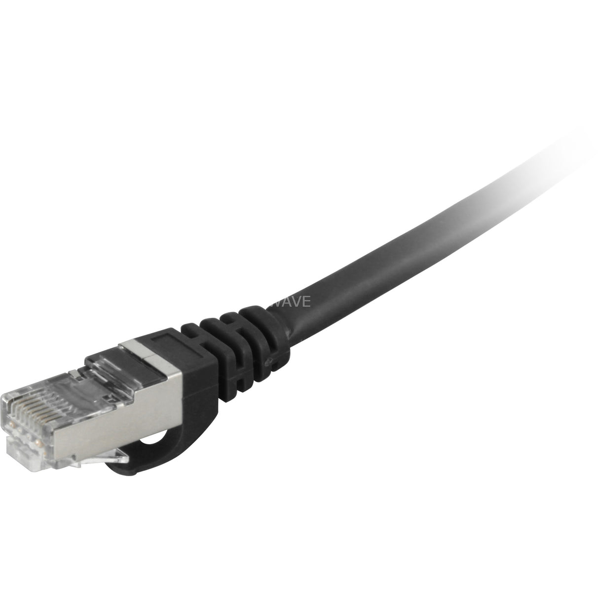 Sharkoon cat.7a netværkskabel (sort, 2 meter, SFTP, RJ-45)